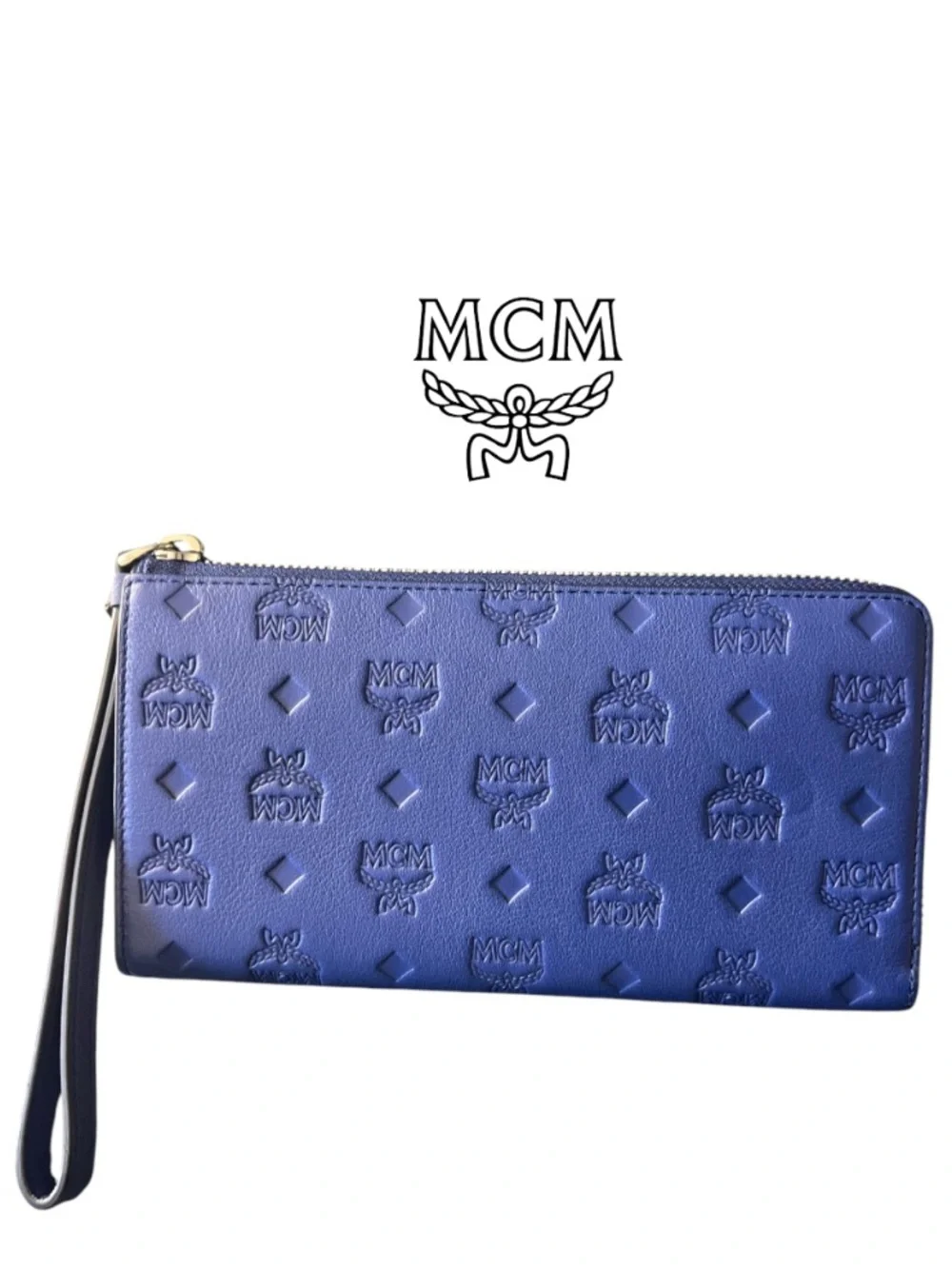 MCM Aren Zip Around Large Wallet -New - Picture 1 of 17
